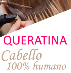 Extensiones con Queratina - Cabello Humano